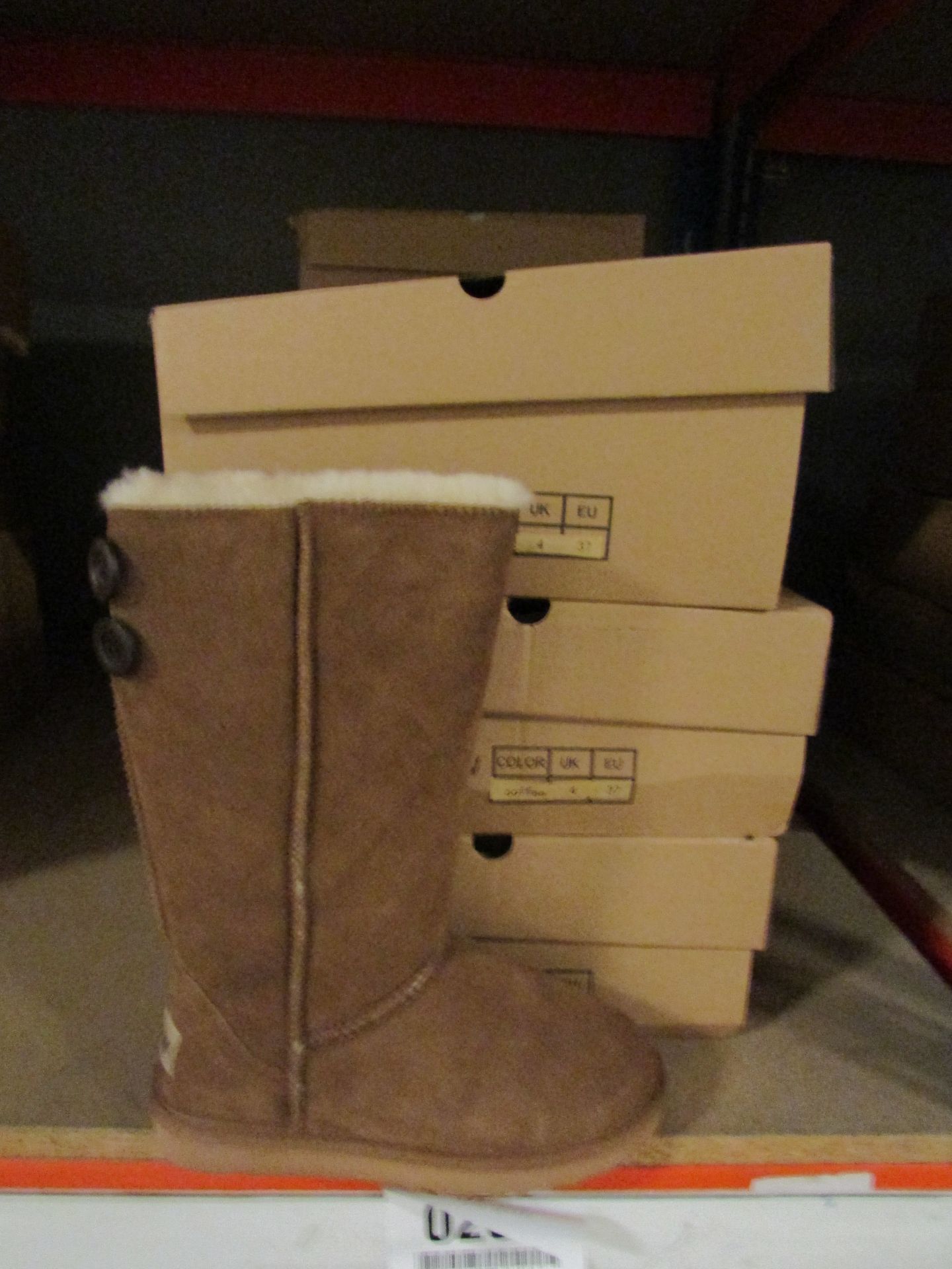 7X PAIR SNOW PAW WOMEN'S BOOTS VARIOUS COLOURS SIZE UK 3,4,6,8 (NEW)