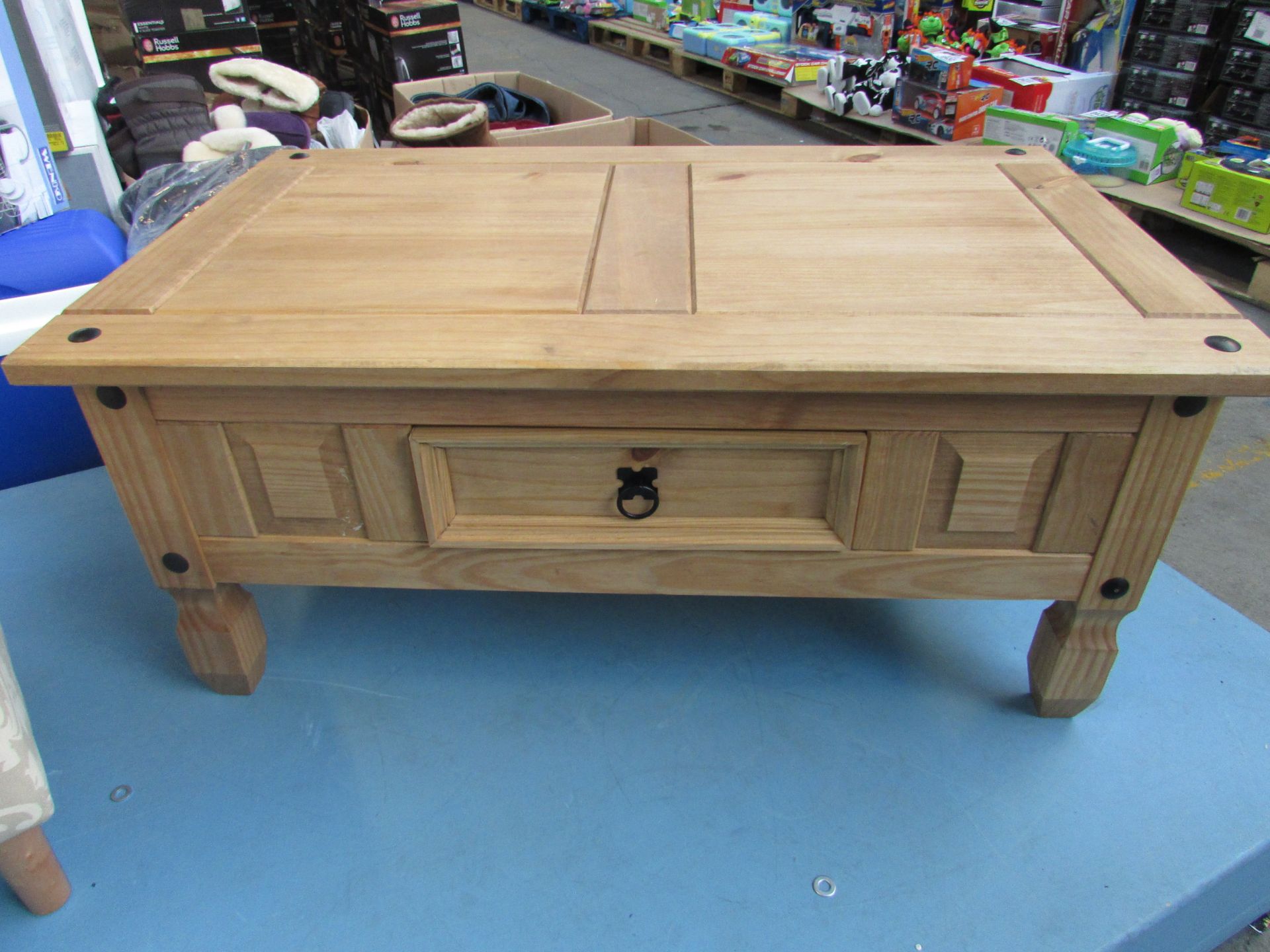 TUB CHAIR AND COFFEE TABLE