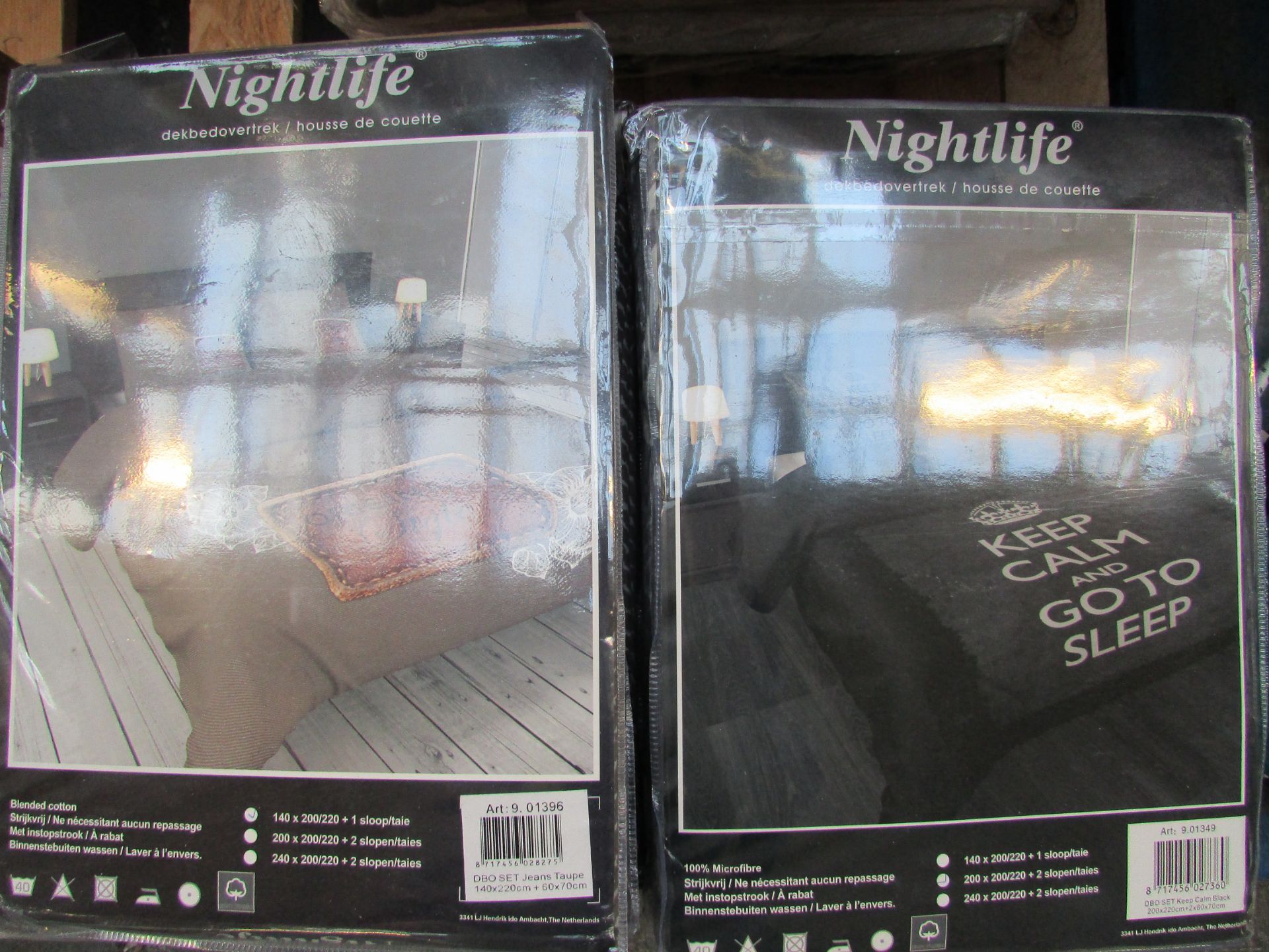 9X NIGHTLIFE BEDDING VARIOUS SIZES