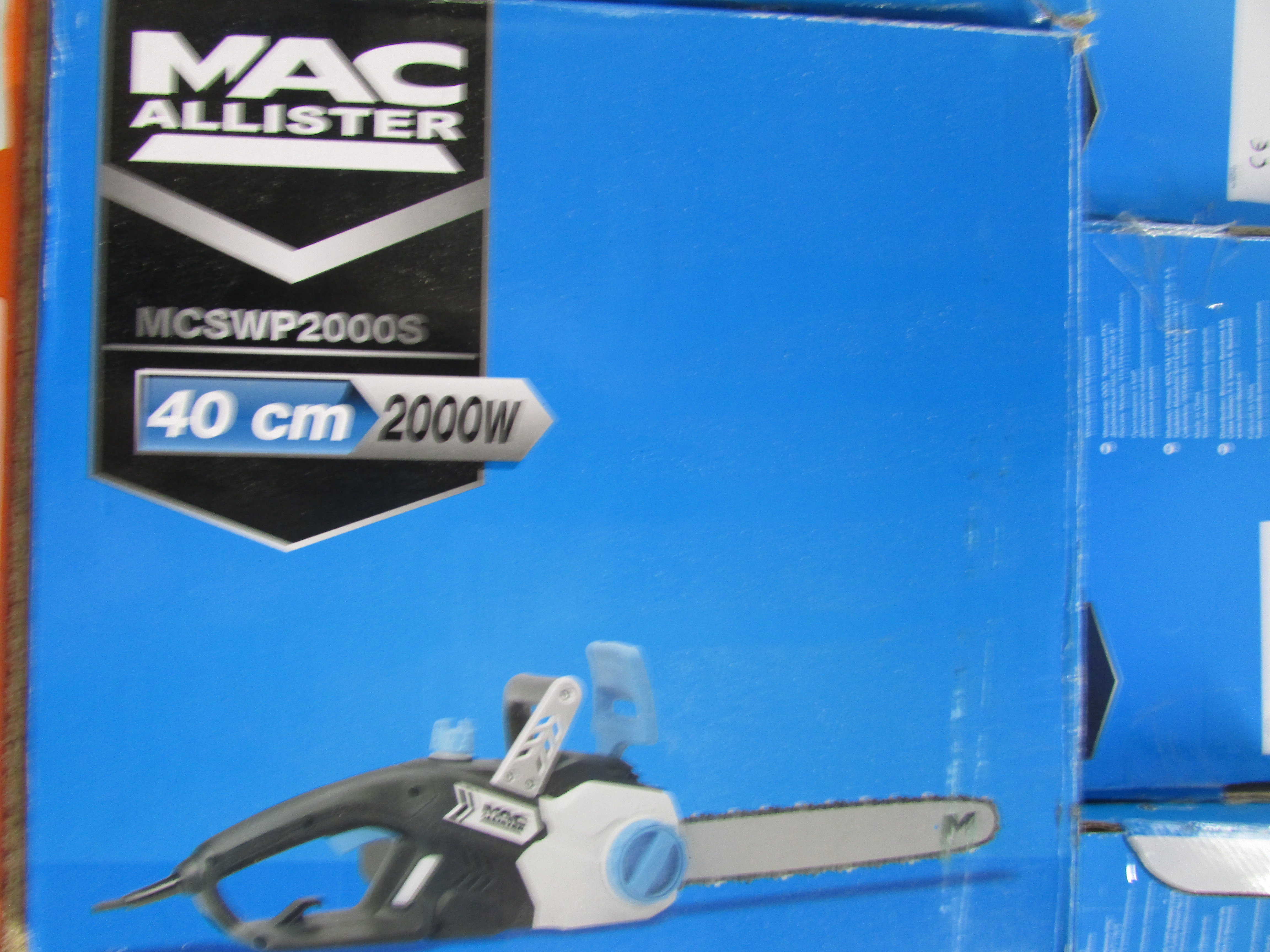 SECURA 2 Sägeketten Für Mac Allister Mac 2000 TEL Motorsäge – 40 Cm, 3/8LP, 57 Treibglieder