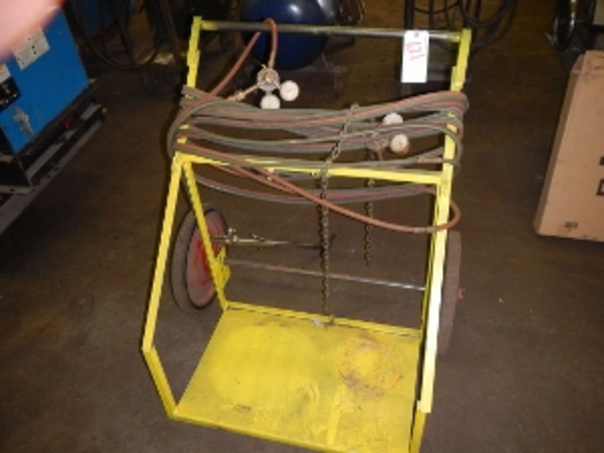 TORCH CART WITH GUAGES
