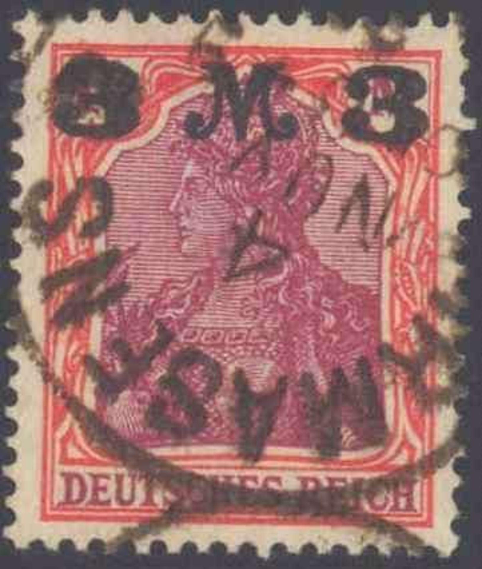 Reserve: 8 EUR        1921 Deutsches Reich, 3 Mark a. 1 1/4 Mark Germania Michelnummer 155 I b,