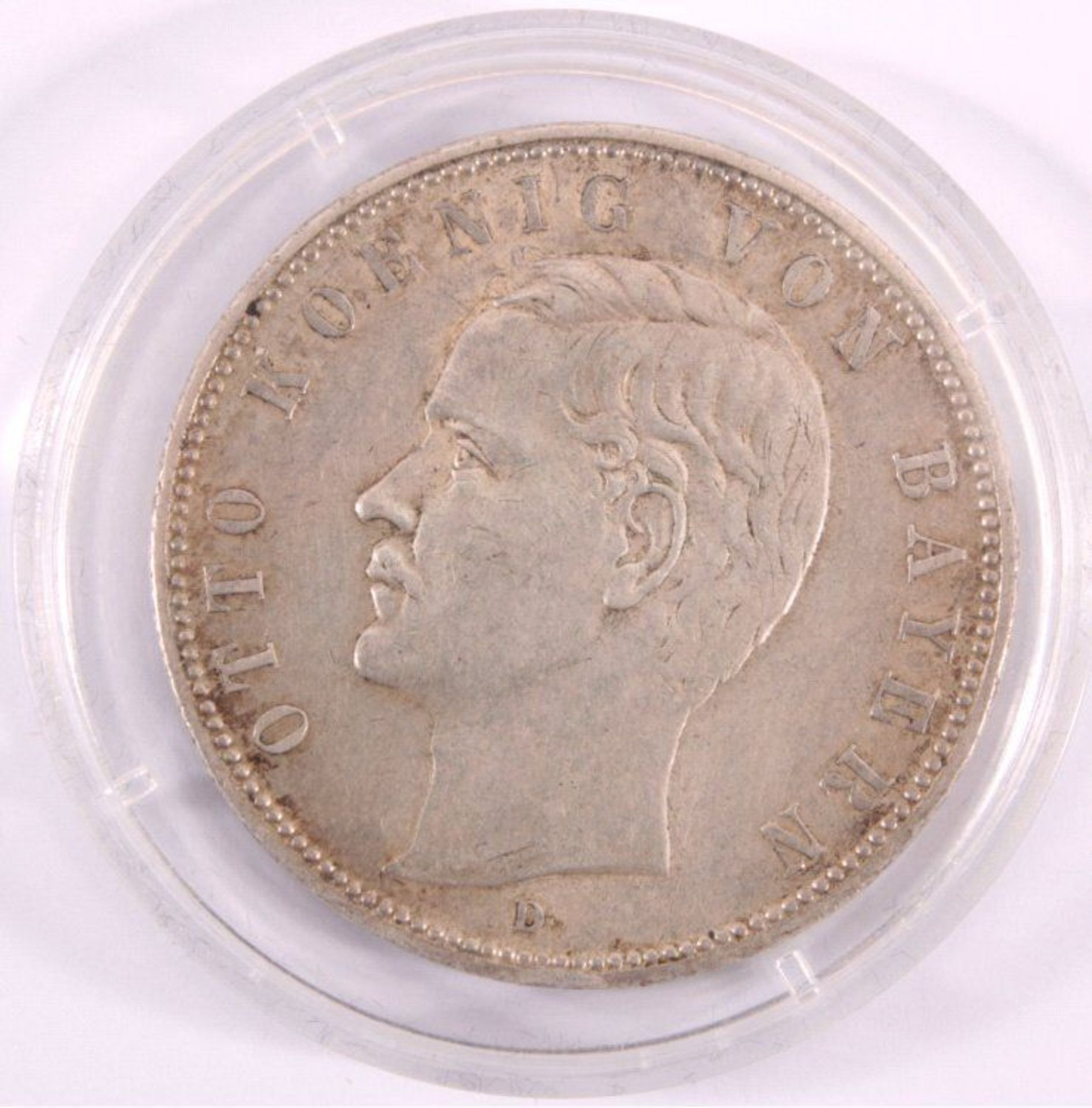 Reserve: 15 EUR        Kaiserreich, Otto König von Bayern 5 Mark 1902 D in vz.