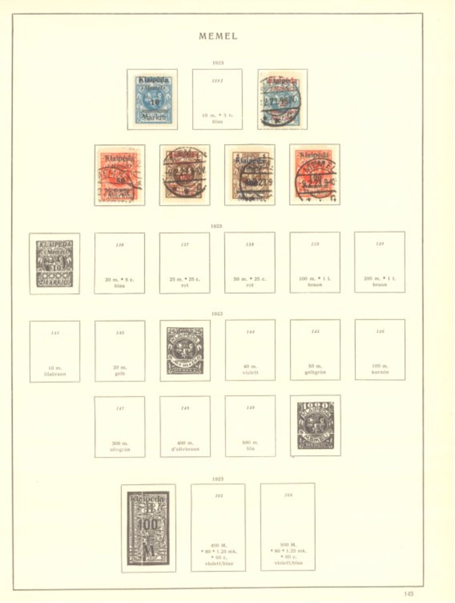 Schwanenberger: Altdeutschland/Reich/Gebiete/Europa/Übersee4 Alben der Verlags-Ausgabejahre 1939, - Bild 30 aus 165