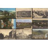 Deutsches Reich 1906-1921, Ansichtskarten vor allem BADENgesamt 18 verschiedene, gelaufene Karten