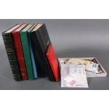 Aus Nachlass: die Briefmarken;NOMINALE GB mit 25,- PFUND5 Einsteckbücher mit Marken aus Aller