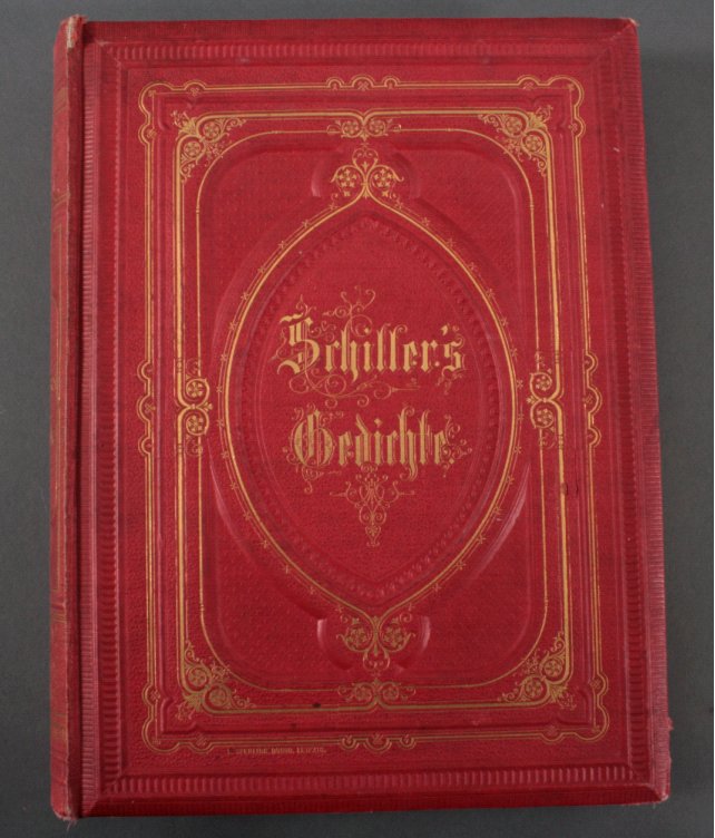 Schillers Gedichte mit Holzschnitten, 1869nach Zeichnungen von Böcklen, Heil, Kirchner, Makart,