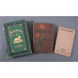 3 Bücher zum Thema Flora und Fauna1x Handbuch der Naturgeschichte der drei Reiche. Für dieJugend und