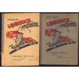 1938; MOTIV Verkehr, Automobil, Krafträder; HEIMAT LeipzigLehrbuch "Lehrbuch für Kraftfahrer aller
