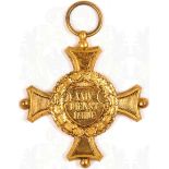 DIENSTAUSZEICHNUNG 2. KLASSE, Kreuz f. XXIV Jahre, helle Bronze, Bd. fehlt < 1019017F, Zustand: I-