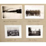 FOTOALBUM EINES ARBEITSMANNES, RAD-Abt. 5/364, Jennersdorf (Burgenland), 81 Fotografien, 1941,