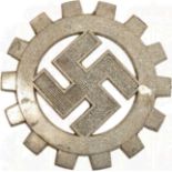 DAF-EMBLEM, Alu., hohl geprägt, durchbrochen gearbeitet, f. Ehrengeschenke, Dekorationen etc., Ø