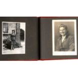 FOTOALBUM EINER ARBEITSMAID, RAD/wJ, Arbeits-Gau III (Wartheland-West), 48 Aufn., dabei: Portraits