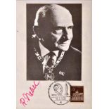 NEBEL, Dr. Rudolf (1894-1978), dt. Raketenkonstrukteur u. Entwickler des schweren Granatwerfers