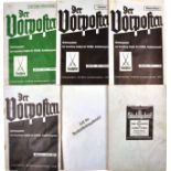 DER VORPOSTEN, "Mitteilungsblatt der Gauleitung Sachsen d. NSDAP, Gauschulungsamt", 16 Ausgaben