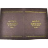 2 BILDMAPPEN DER "KUNST IM DEUTSCHEN REICH", "Gemälde alter Meister", Mappe 1 u. 2, ZV d. NSDAP um