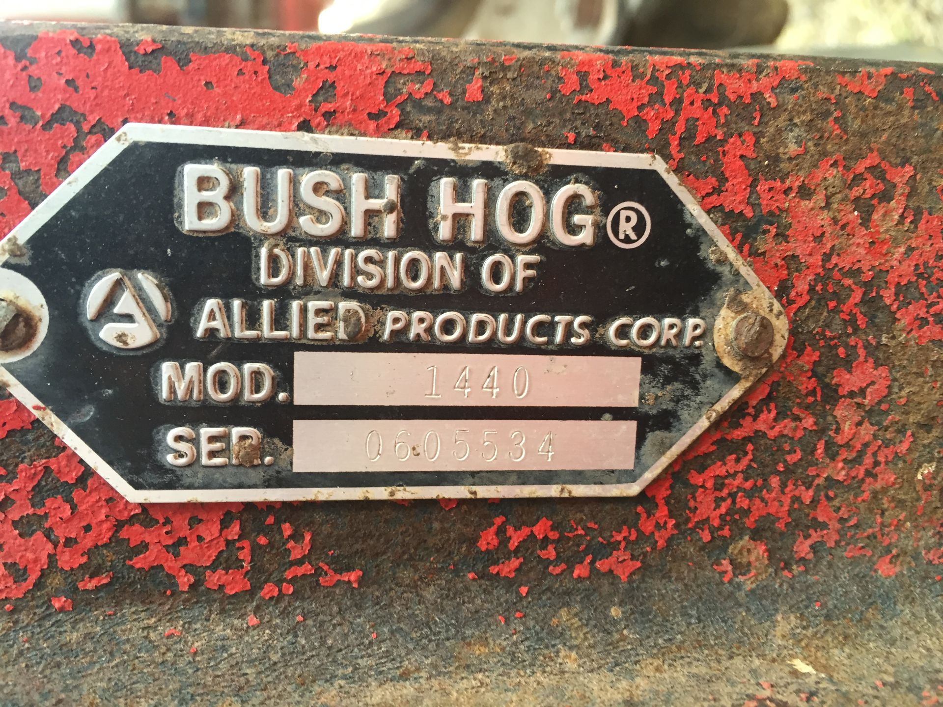 Bush Hog Model 1440 bi-fold disc 21' - Image 3 of 8