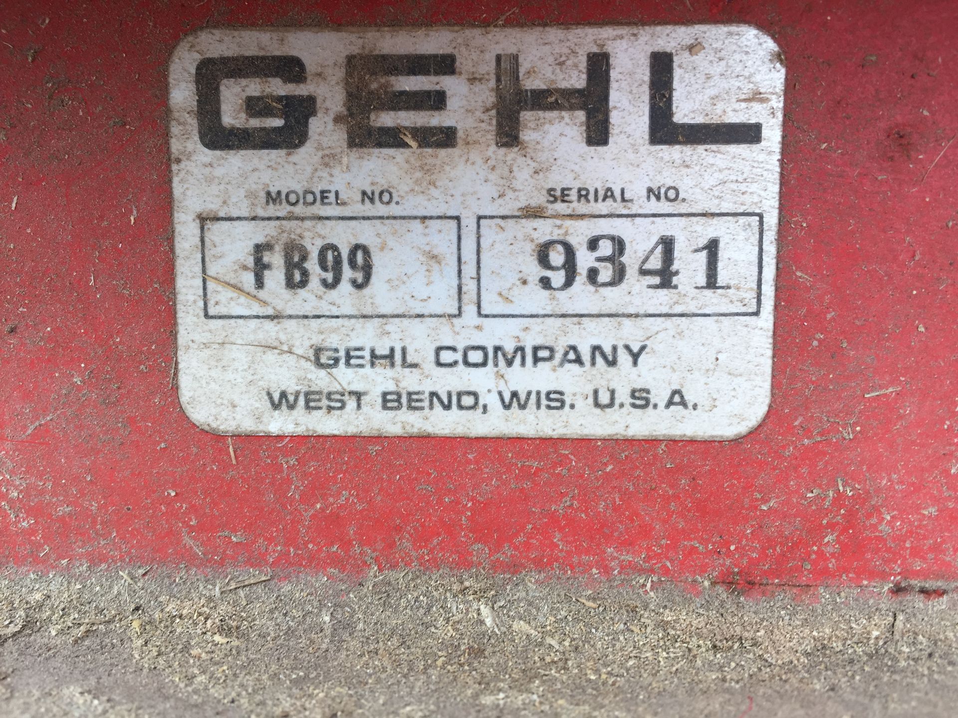 Gehl 99 Forage blower - Image 3 of 6