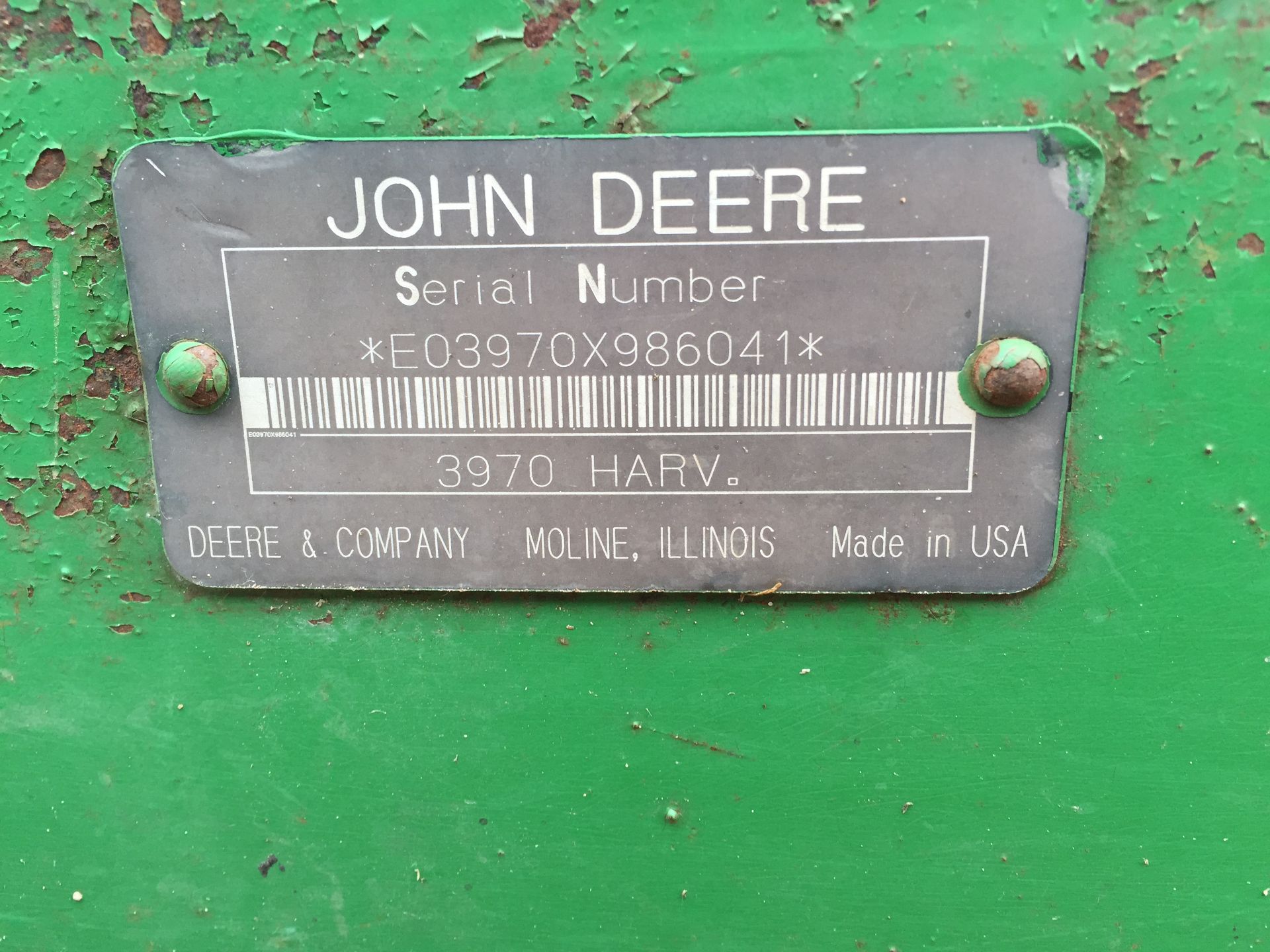 John Deere 3970 Forage Chopper - Image 8 of 10