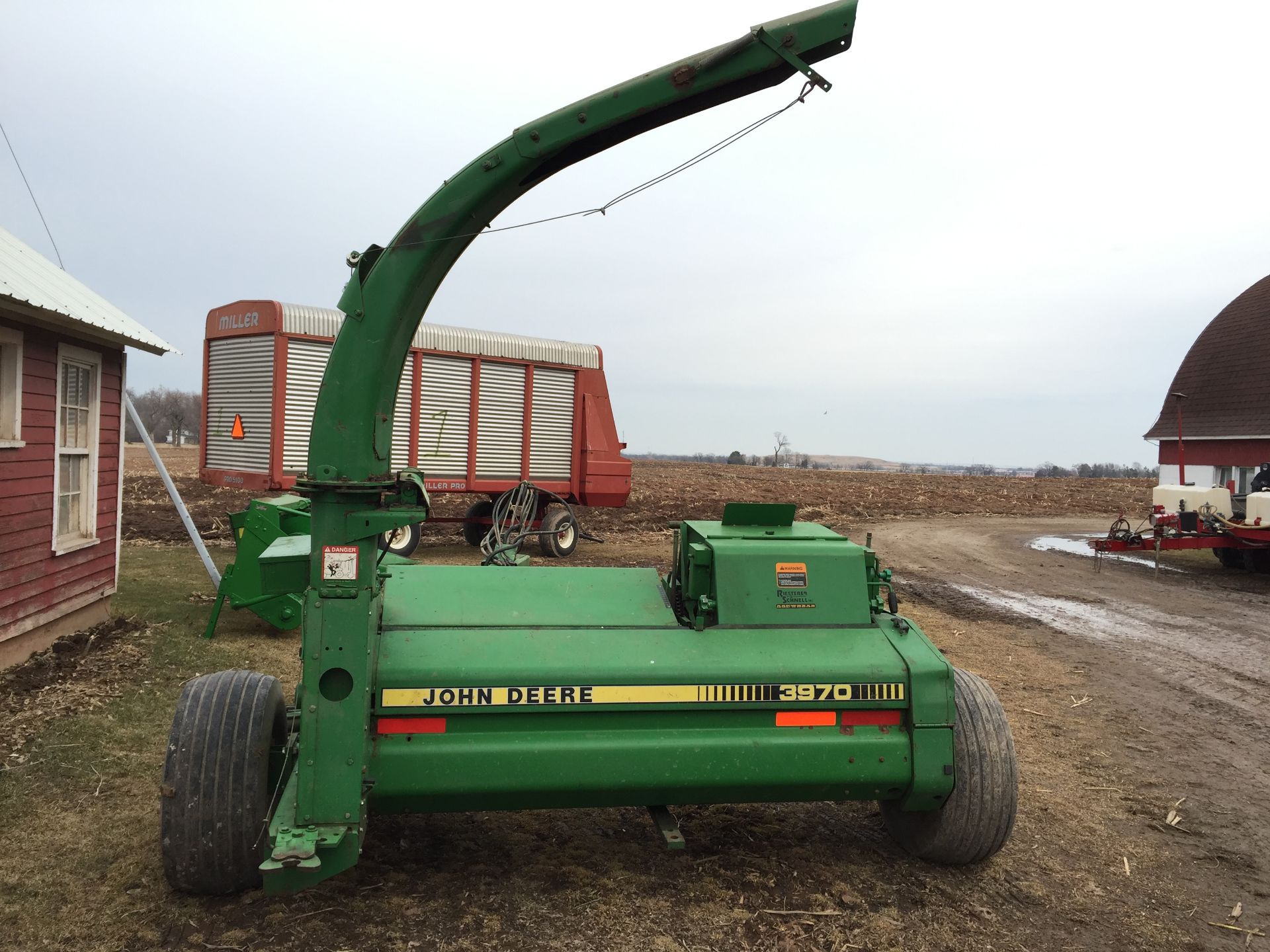 John Deere 3970 Forage Chopper - Image 9 of 10