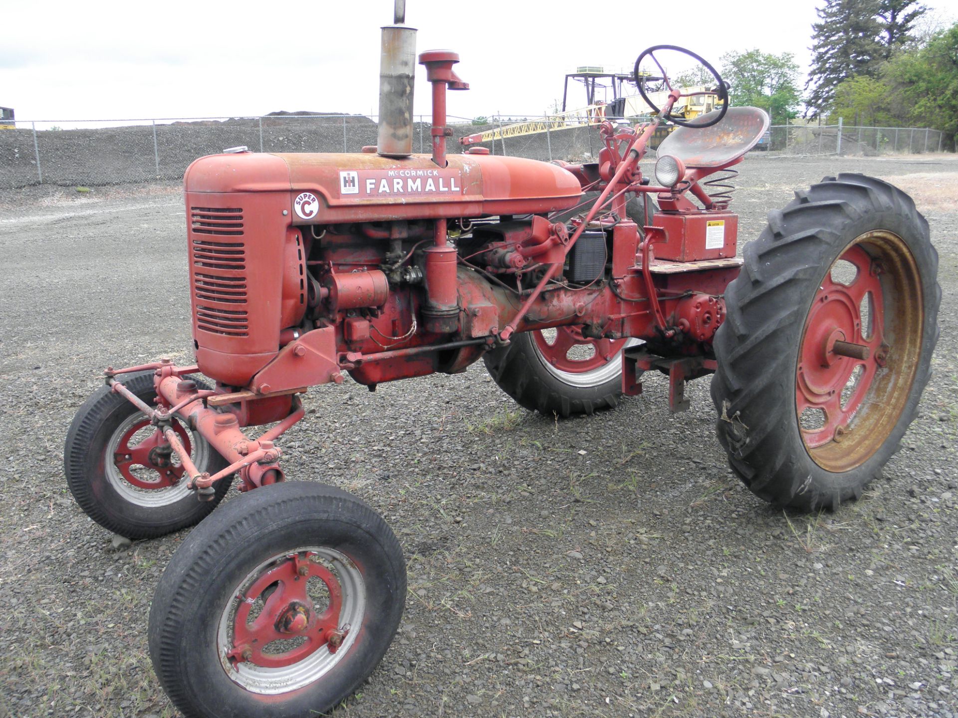 Farmall C tractor