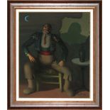 Ramon Calsina Barcelona 1901 - 1992 Bullfighter Oil on canvas Signed 73x60 cm