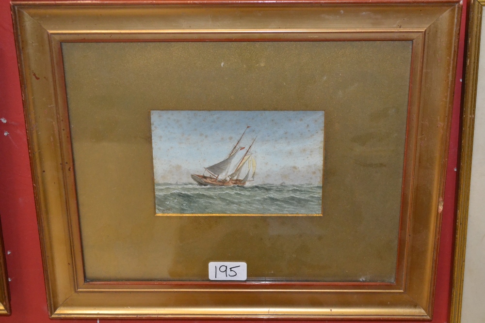 T Robinson (19th century)  A Pair, Boats - Image 3 of 3