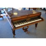 A George/William IV rosewood grand piano