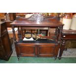 A William IV/early Victorian mahogany bu