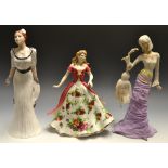 A Royal Albert figure of the year 2000,