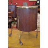 A 1950's retro drinks trolley