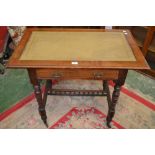 An Edwardian mahogany desk c1910