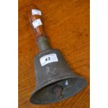 Railway- a LMS brass hand bell (original