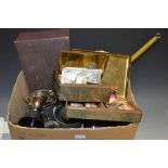 Boxes and Objects - a George VI silver c