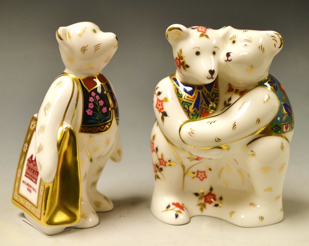 A Royal Crown Derby model Miniature Bear