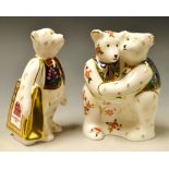 A Royal Crown Derby model Miniature Bear