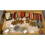 Medals, World War Two, Group of Seven, 1
