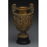 A 19th century Grand Tour bronze krater