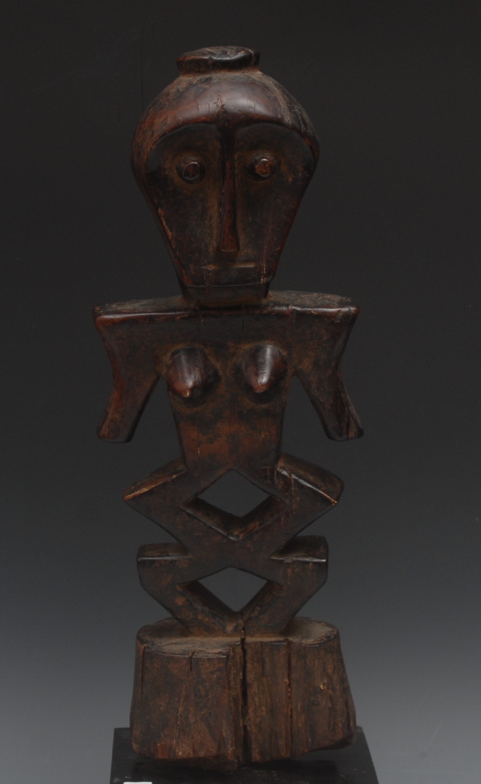 Tribal Art - an African figure, highly s