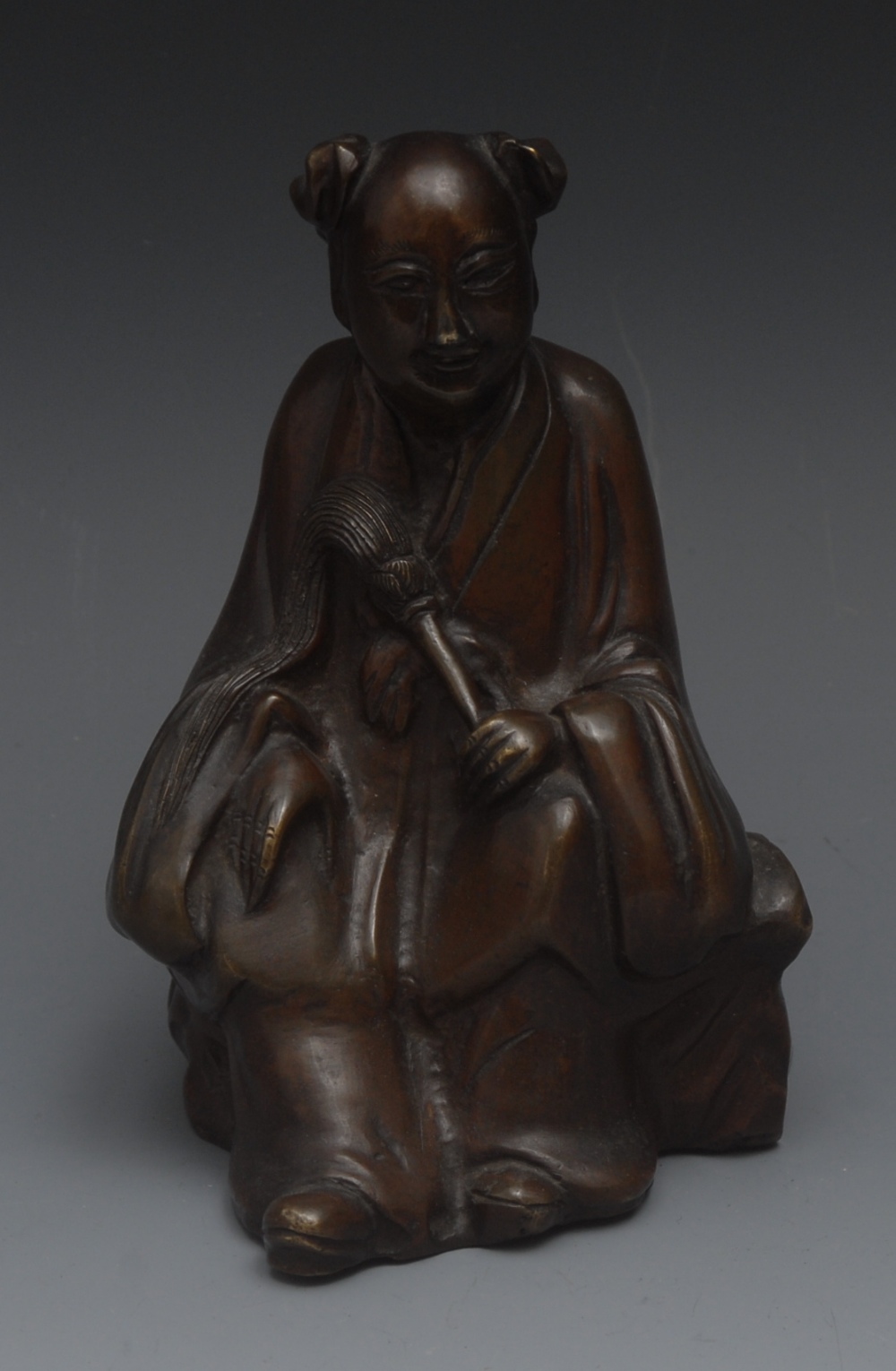 Chinese School (19th century), a bronze,