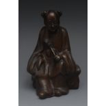 Chinese School (19th century), a bronze,