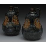 A pair of Royal Doulton stoneware Art No