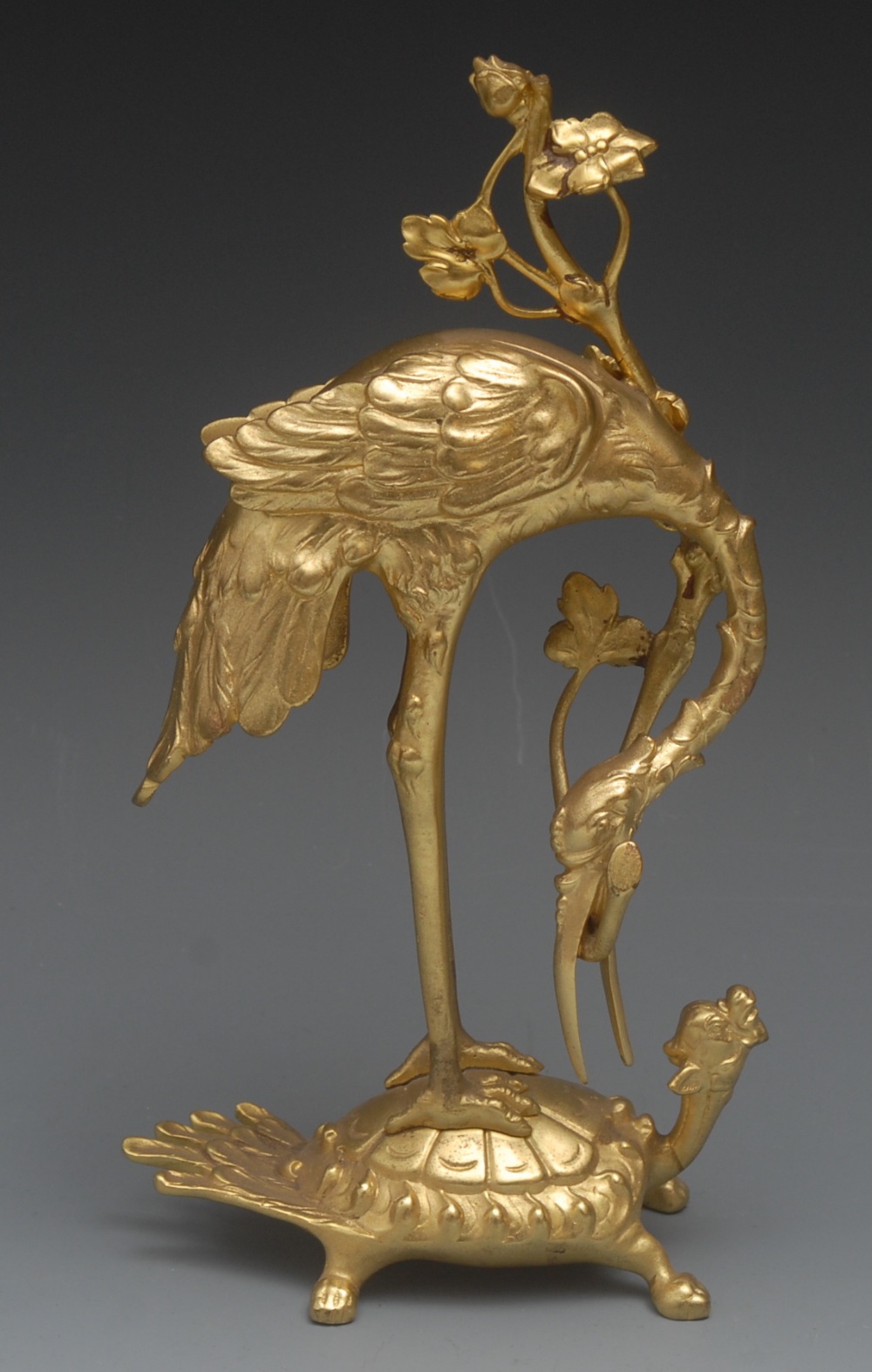 Chinese School (19th century), a gilt br