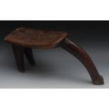 Tribal Art - a Lobi stool, characteristi