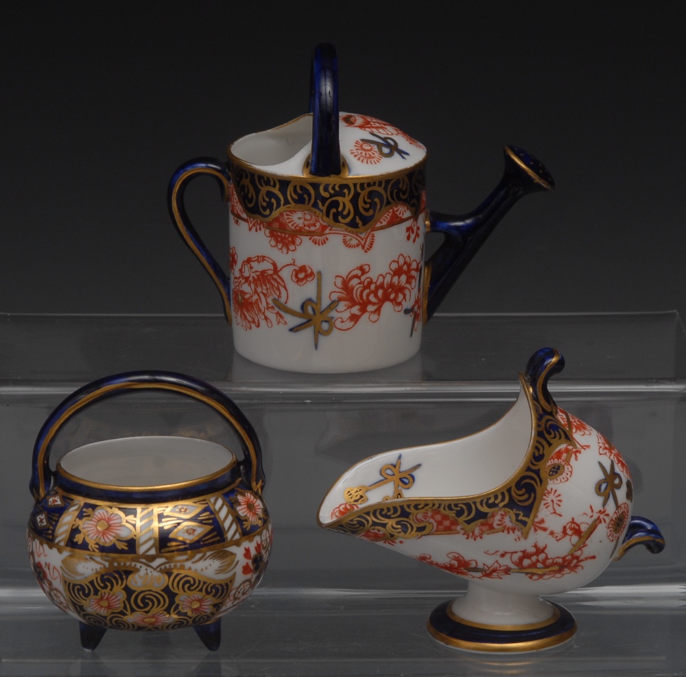 A Royal Crown Derby 2649 pattern miniatu