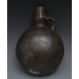 Antiquities - a pre-Columbian black pott