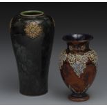 A Royal Doulton inverted baluster vase,