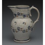 An early 19th century Pratt Ware jug, in