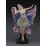 A Royal Doulton figure, The Butterfly Gi