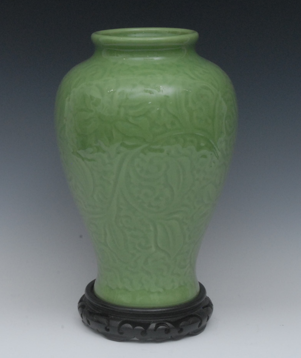 An early 19th century Chinese Celadon va